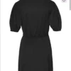 simply beautiful black Knitted Wrap Dress size 6 - Image 5