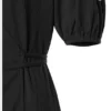 simply beautiful black Knitted Wrap Dress size 6 - Image 4