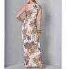 Maxi Dress Paisley Print Size XL Brand New - Image 2