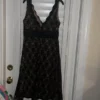 S.L. Fashions Dresses | SL Fashions Black Lace-Over Tan Lined Size small - Image 8