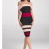 Color Block Dress Size M Brand New Color: Black Multi