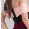 Color Block Dress Size M Brand New Color: Black Multi - Image 6