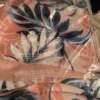 Cap Sleeve Ruffle Detail Dress size L Brand new Color: Orange Mult - Image 3