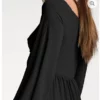 Maxi Dress Tie-Front Black size S Brand New - Image 5