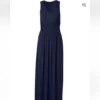 Detail Maxi Dress size Xs Navy blue - Image 5