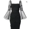 Dotted Mesh Dress Color XS brand new - Image 4