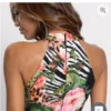 Absolutely stunning Printed Bodycon Dress size L brand new - Image 4