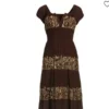 Metallic Detail Maxi Dress size Xs, S brand New - Image 7