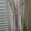 Perfect spring and summer dress very light fabric beautiful color mix, size M - Image 6