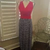 Made in USA Gilli brand Maxi dress just like New sizeS-M