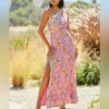 Boston Proper Status Chain One Shoulder Dress Size10 brand New