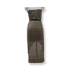 EUC BEBE Black & Gold Sparkle Strapless Cocktail Dress Elastic Belt Gold Buckle - Image 2