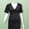 Marie Oliver Black Maren Grommet Dresses - Sz 2 -4 Two size 2 and one size 4.