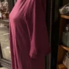 Susana Monaco Ruffle Sleeve Shift Dress. Size L. NWT Color Ruby Red - Image 10