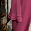 Susana Monaco Ruffle Sleeve Shift Dress. Size L. NWT Color Ruby Red - Image 11