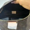 Large size bum bag brown and tan zipper in the back brand new - Image 9