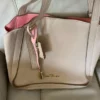 Authentic Marc Jacobs The Director Tote Bag tan and peach interior NWOT - Image 10
