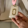 Authentic Marc Jacobs The Director Tote Bag tan and peach interior NWOT - Image 8